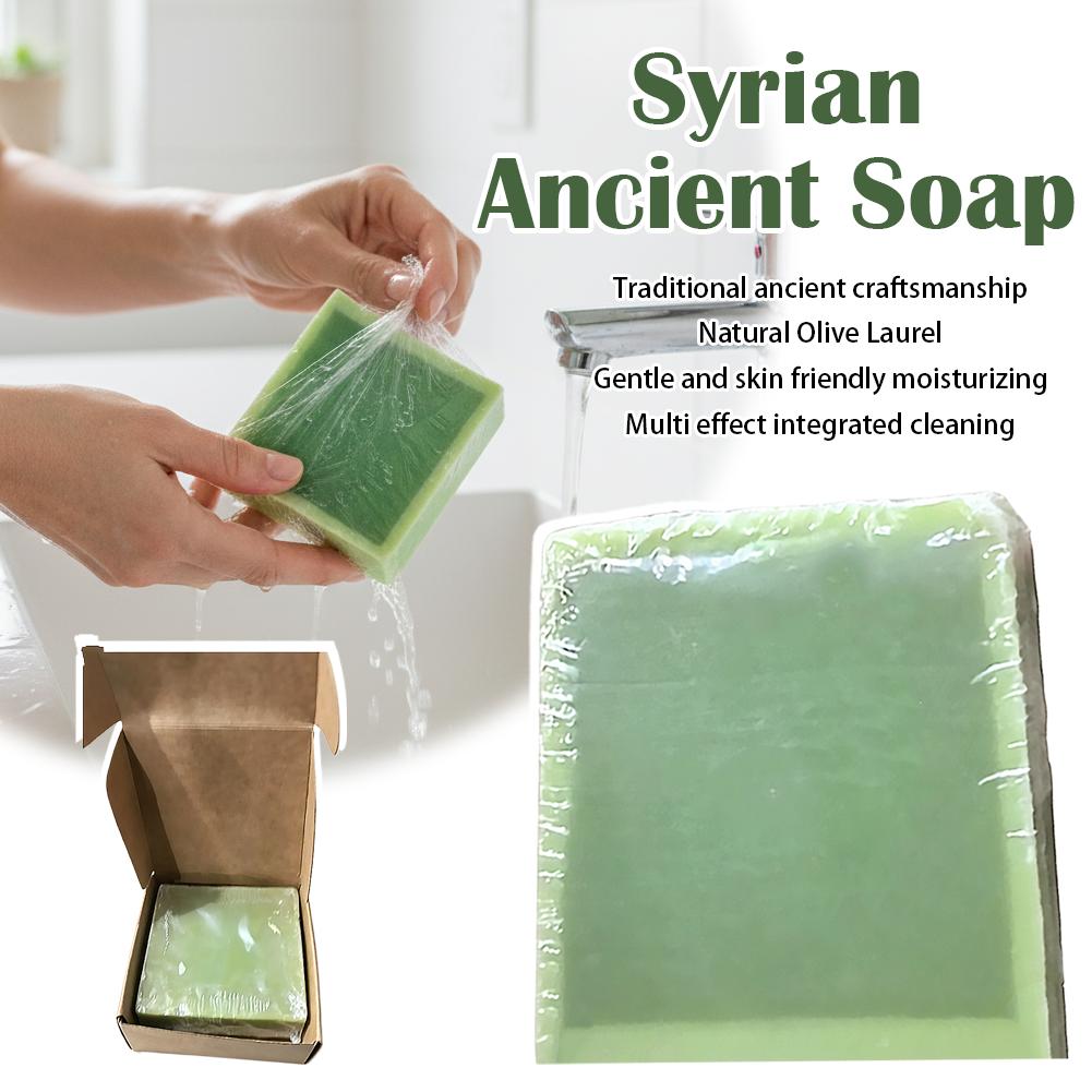 Soap Making Olive Oil - ชุดของขวัญสบู่ทำมือจากน้ำมันมะกอก สบู่ทำความสะอาดผิวหน้าจากธรรมชาติ ป้องกันไรฝุ่น บำรุงผิวชุ่มชื้น สำหรับผิวหน้าและผิวกาย