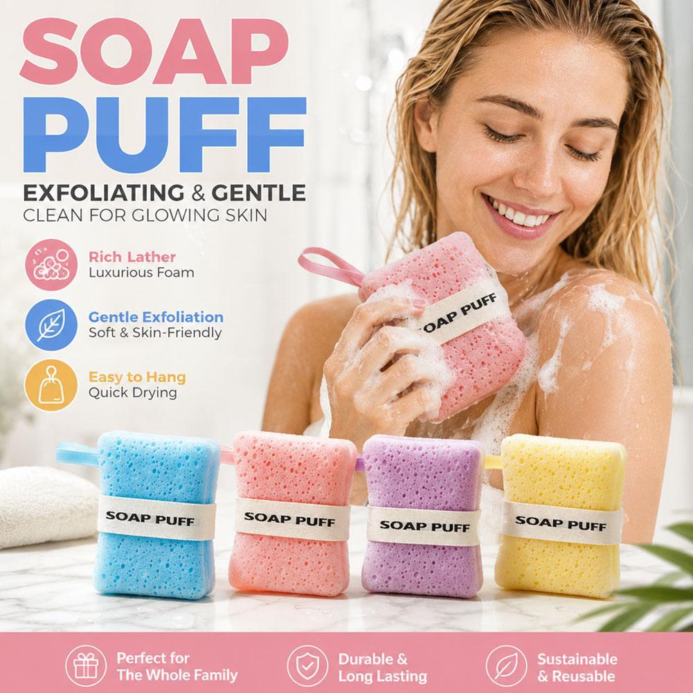 Soap Making Dye - ถุงตาข่ายใส่สบู่ ฟองน้ำล้างทำความสะอาดสำหรับสบู่ก้อน, ถุงใส่สบู่แบบแขวนได้, ถุงใส่สบู่สำหรับอาบน้ำ, ถุงเก็บสบู่หลากสีสำหรับสบู่เหลว