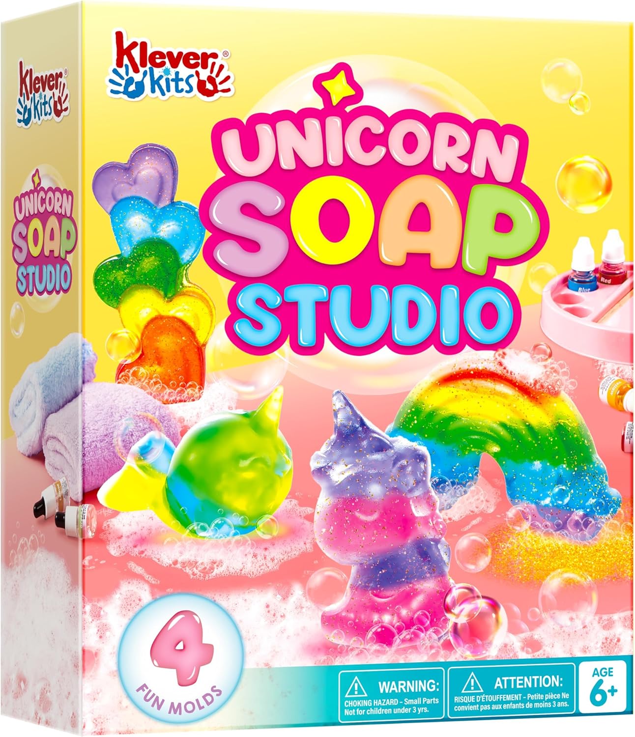 Soap Making Fragrance - ชุดทำสบู่ยูนิคอร์น JOYFY งานฝีมือสำหรับเด็ก โครงการ DIY ของขวัญวันเกิด