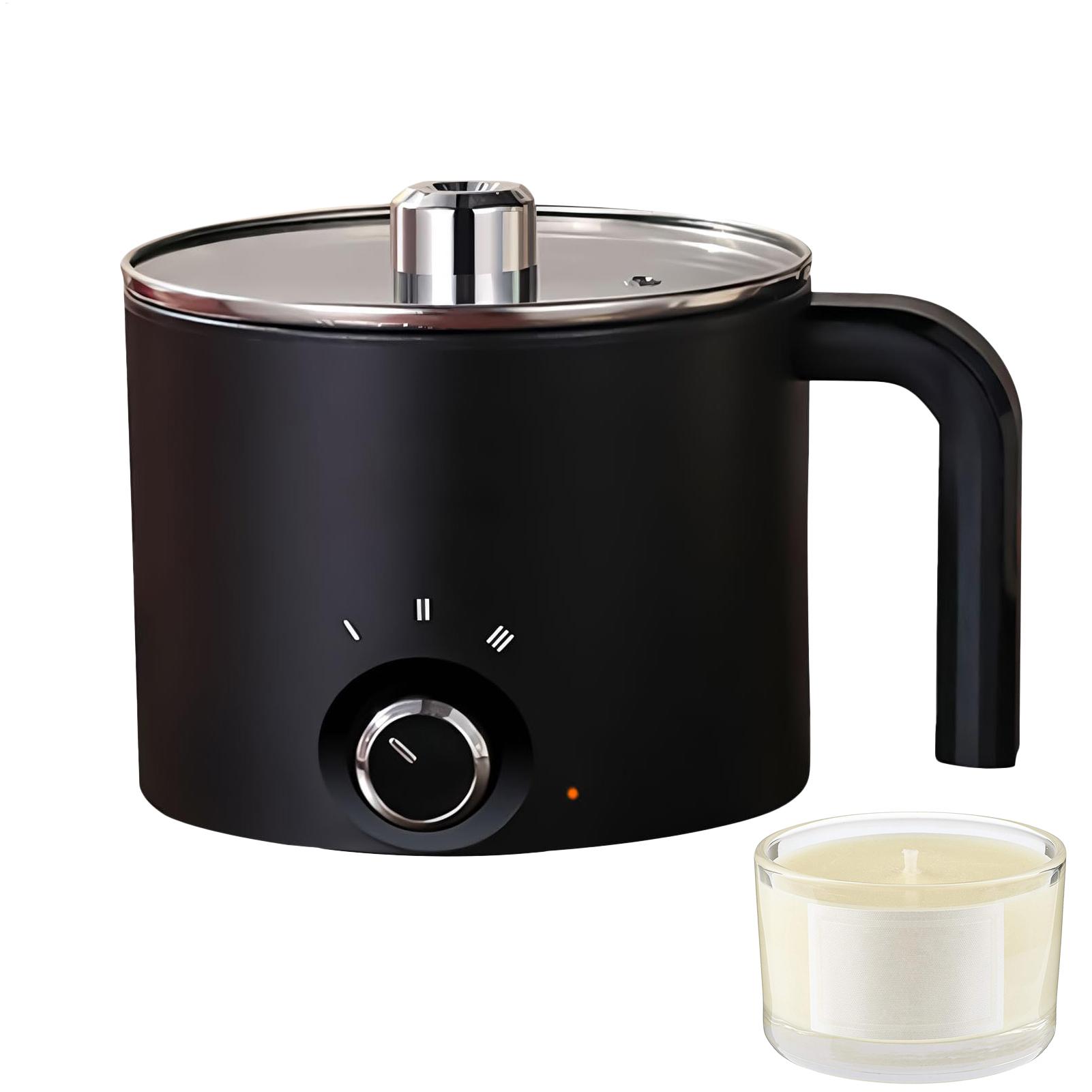 Soap Making Fragrance - หม้อหลอมเทียน 1.5 ลิตร ขนาดใหญ่ สแตนเลส ไฟฟ้า