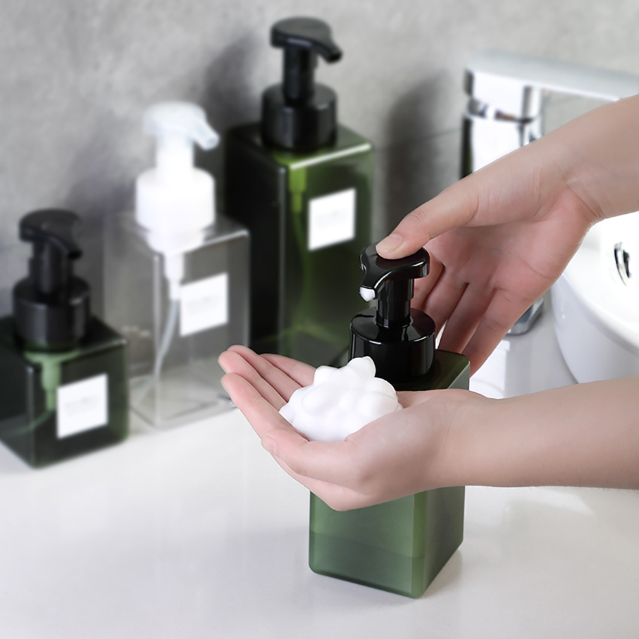 Soap Making Machine At Home - เครื่องจ่ายสบู่โฟมเปล่าห้องน้ําเจลทําความสะอาดมือแชมพูโลชั่นล้างร่างกายขวดปั๊มรีฟิลทําภาชนะโฟม