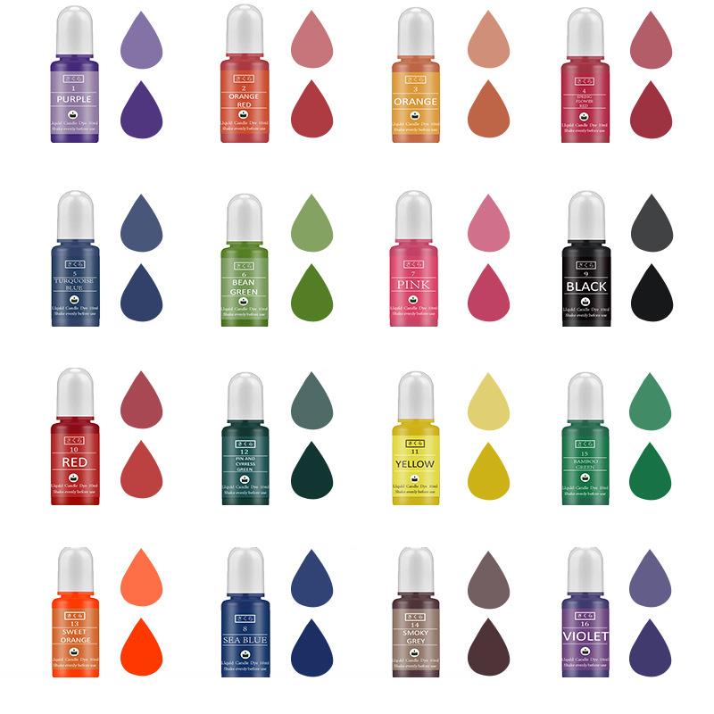 10 ml/ขวดเทียน WAX Pigment สีป - Soap Making Dye บทวิจารณ์และราคา