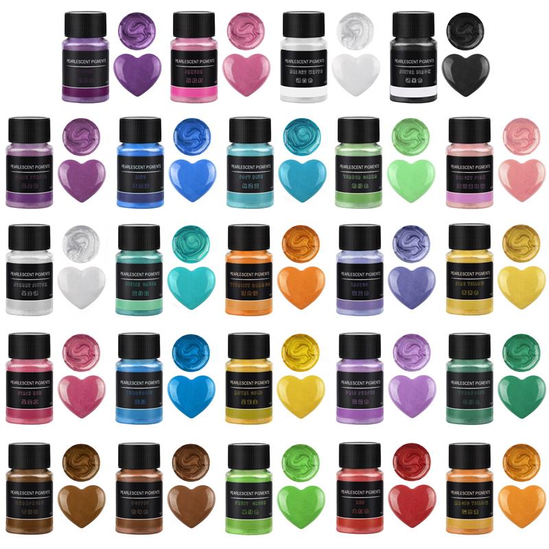 10มล. ผงอีพอกซีเรซินเม็ดสีอีพ็ - Soap Making Dye บทวิจารณ์และราคา