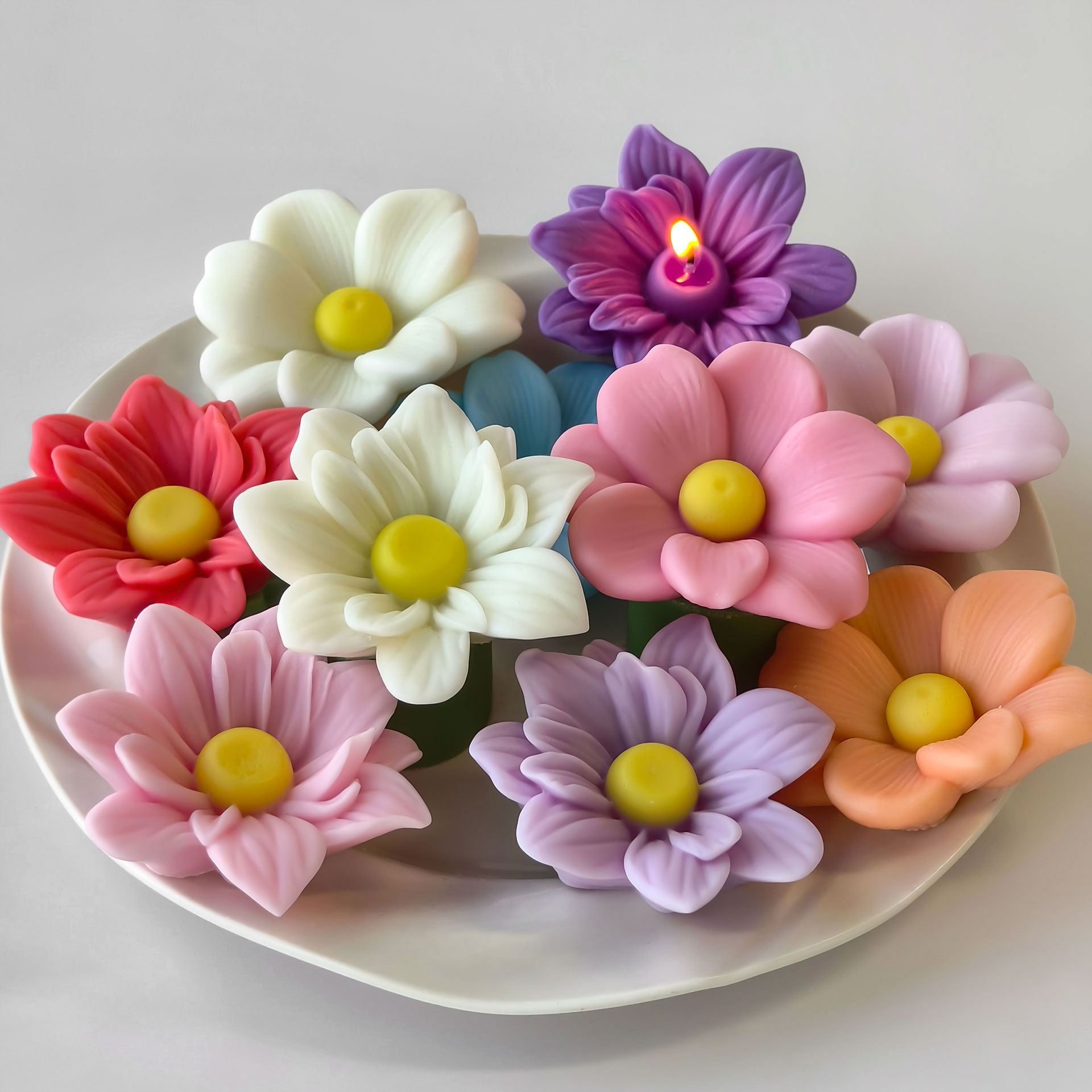 DIY ดอกไม้ AROMA เทียนแม่พิมพ์ - Soap Making Fragrance บทวิจารณ์และราคา