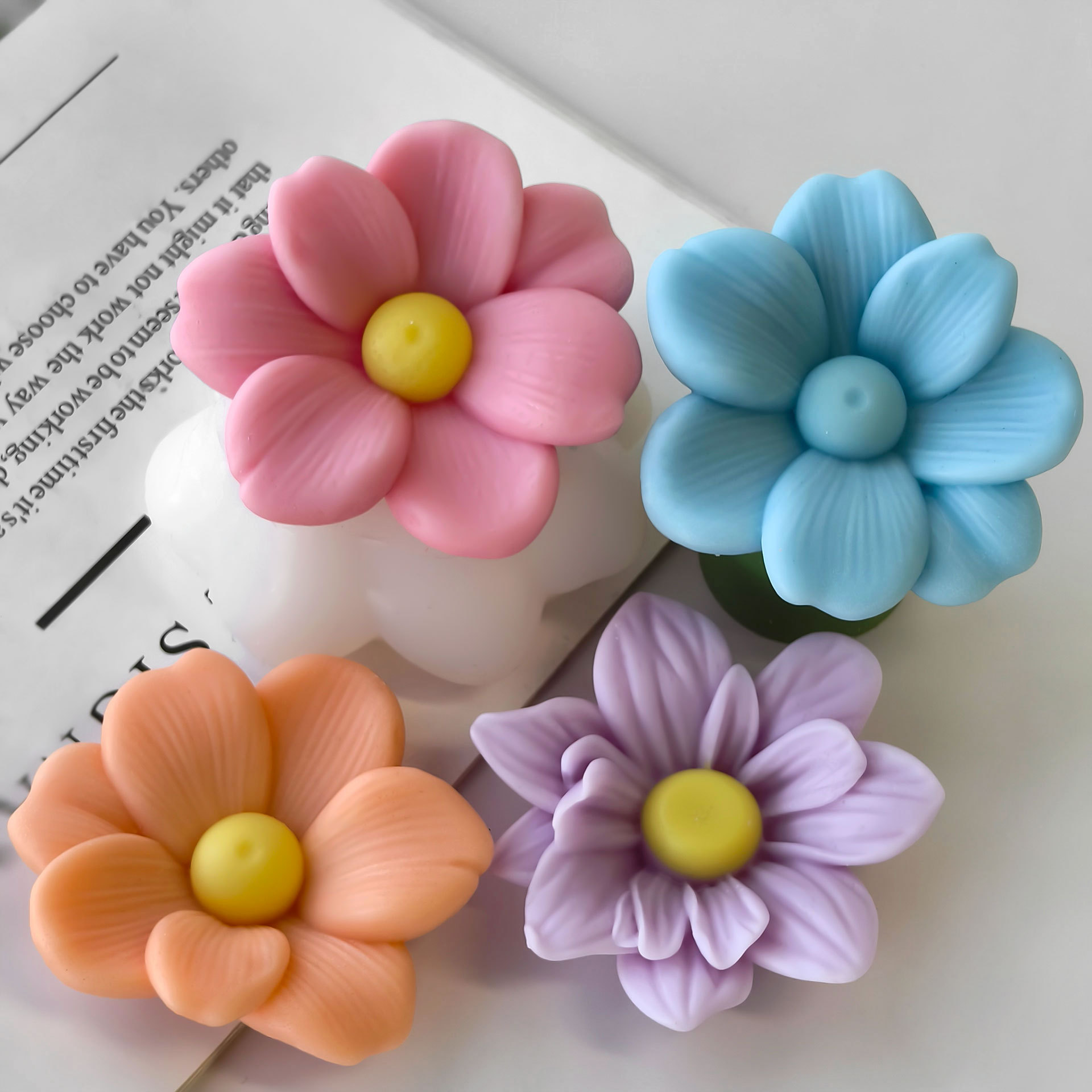 DIY ดอกไม้ AROMA เทียนแม่พิมพ์ - Soap Making Fragrance บทวิจารณ์และราคา