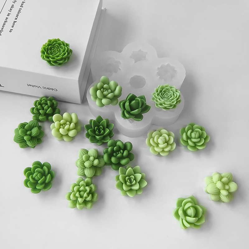 แม่พิมพ์ซิลิโคนรูปกระบองเพชร 7 - Soap Making Fragrance บทวิจารณ์และราคา