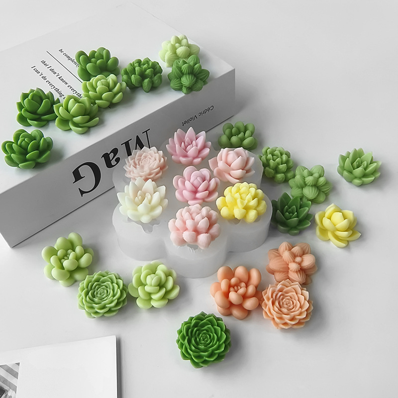 แม่พิมพ์ซิลิโคนรูปกระบองเพชร 7 - Soap Making Fragrance บทวิจารณ์และราคา