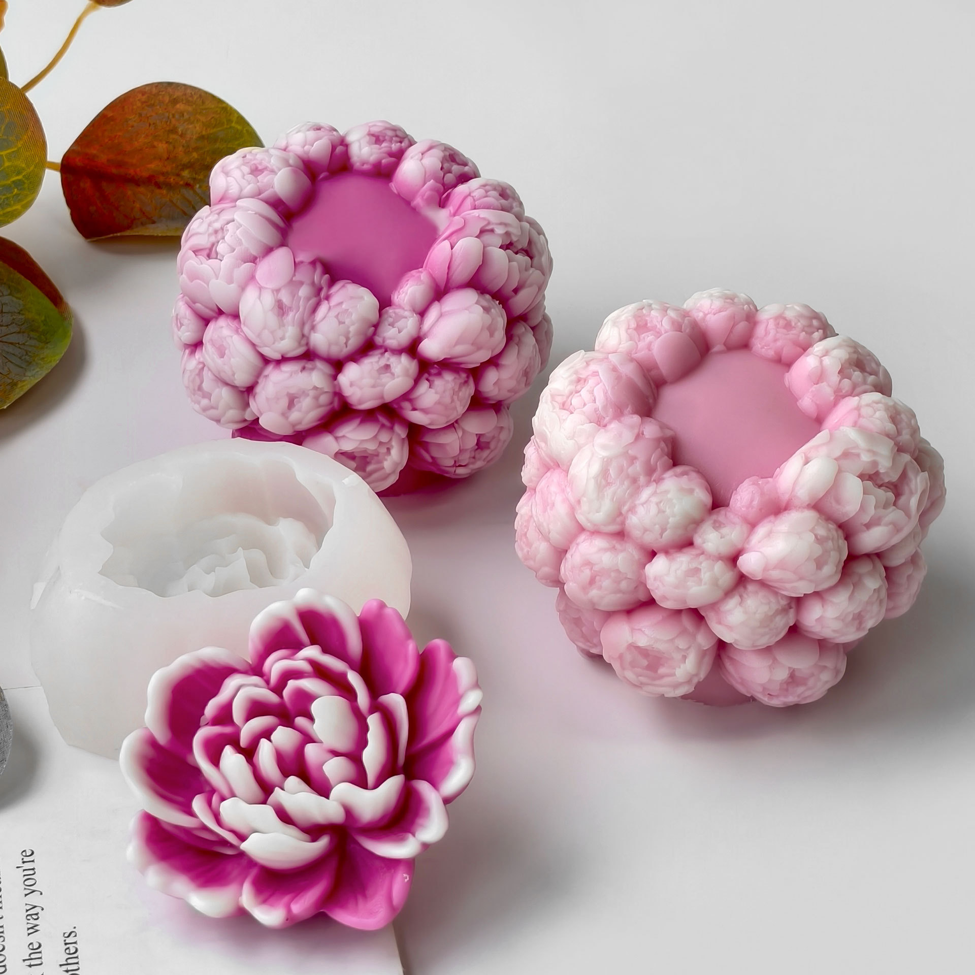 DIY Rose ดอกไม้แม่พิมพ์ซิลิโคน - Soap Making Recipes บทวิจารณ์และราคา