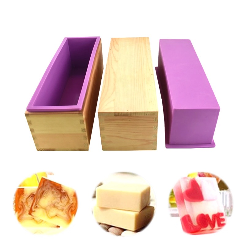 แม่พิมพ์สบู่ซิลิโคนแบบยืดหยุ่น - Soap Making Recipes บทวิจารณ์และราคา