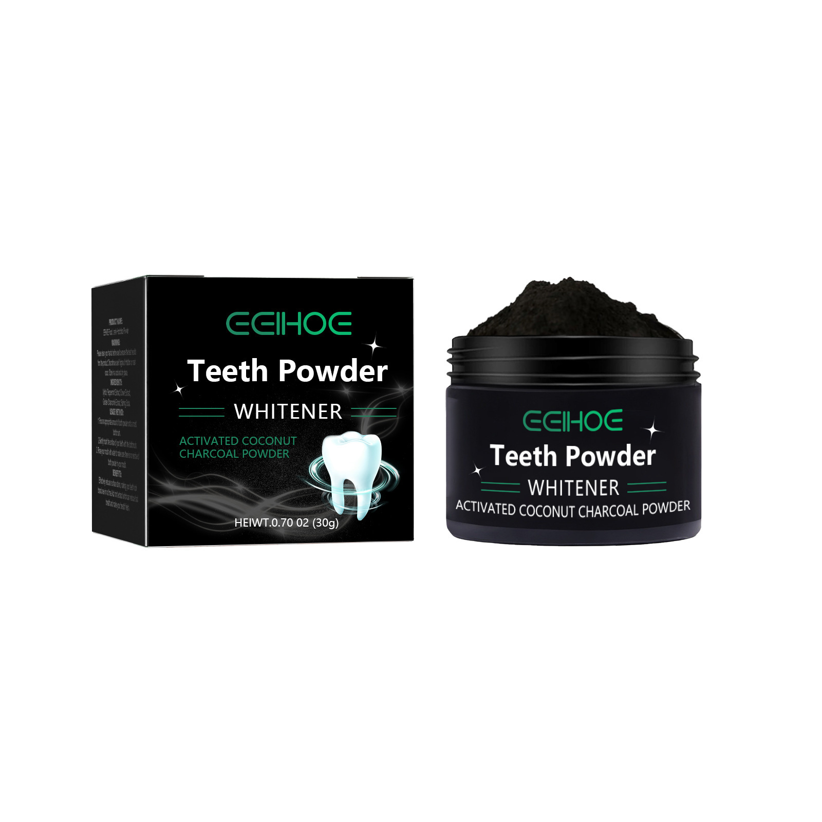 EELHOE ผงถ่านสําหรับผลิตภัณฑ์ฟ - Activated Charcoal Powder บทวิจารณ์และราคา