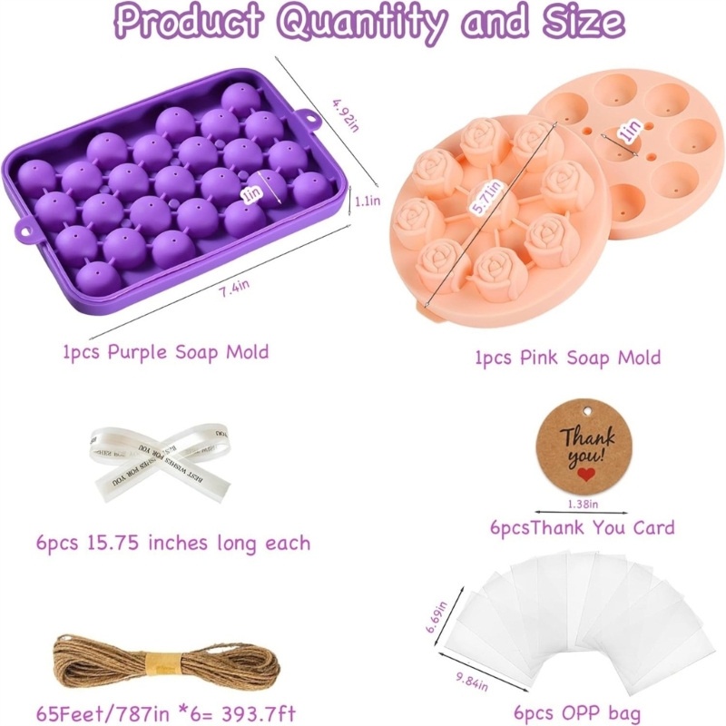 ชุดทำสบู่ 26 ชิ้นพร้อมแม่พิมพ์ - Soap Making Starter Kit บทวิจารณ์และราคา