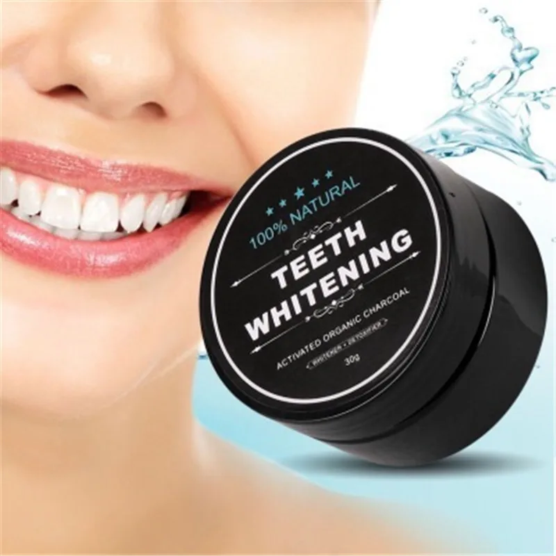 ผงถ่านกัมมันต์สีขาวบรรจุฟอกสีฟ - Activated Charcoal Powder บทวิจารณ์และราคา