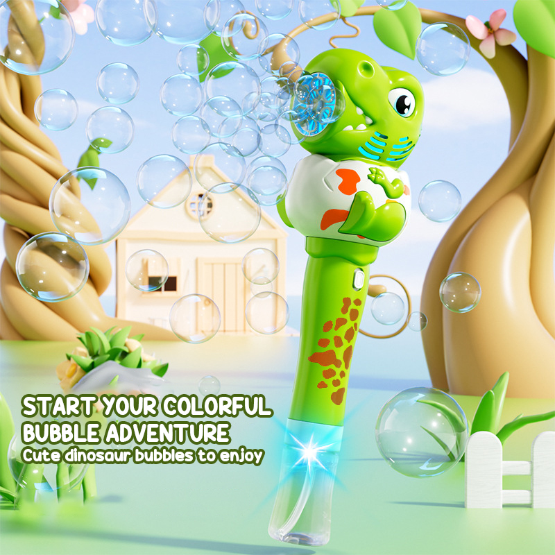 ปืนเป่าฟองสบู่ไฟฟ้ารูปไดโนเสาร - Soap Making Game บทวิจารณ์และราคา