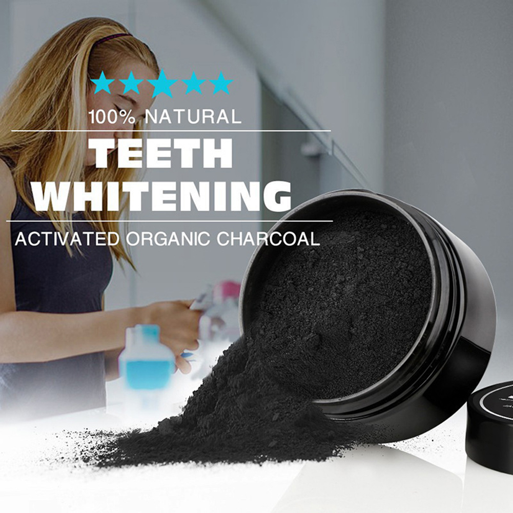 ผงฟอกสีฟัน2ชนิดผงถ่านออร์แกนิก - Activated Charcoal Powder บทวิจารณ์และราคา
