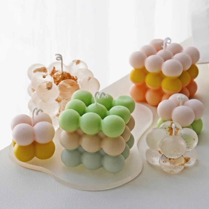 3D Bubble Cube เทียนชุดแม่พิมพ - Soap Making Kit Amazon บทวิจารณ์และราคา
