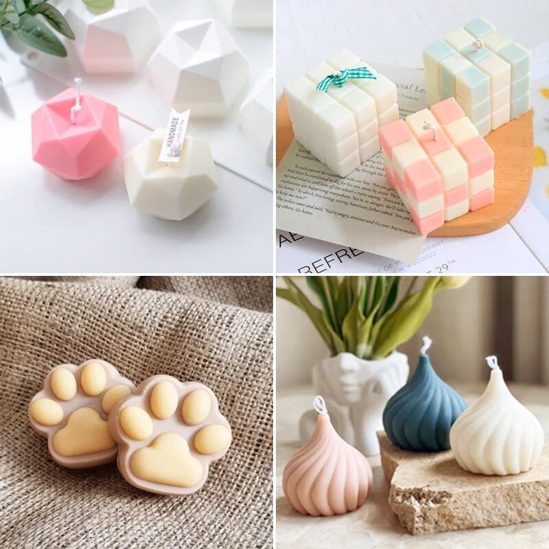 3D Bubble Cube เทียนชุดแม่พิมพ - Soap Making Kit Amazon บทวิจารณ์และราคา