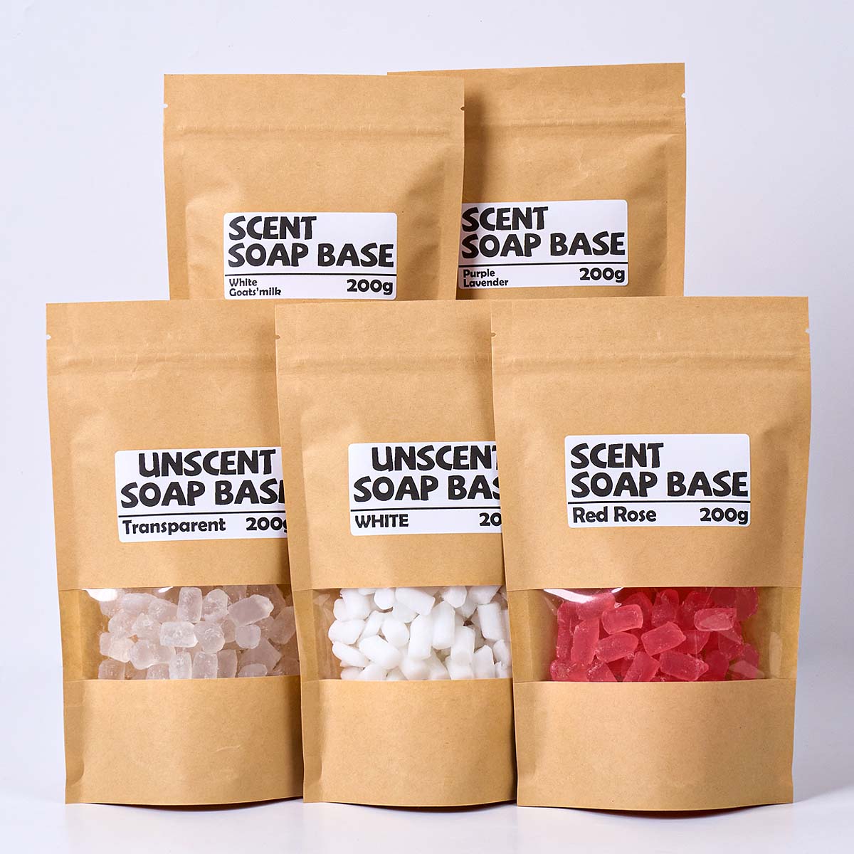 เบสสบู่กลีเซอรีนสี 200 กรัม สำ - Soap Making Glycerin บทวิจารณ์และราคา