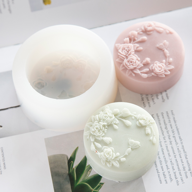 รอบรูปร่าง Rose ดอกไม้สบู่แฮนด - Soap Making Scents บทวิจารณ์และราคา