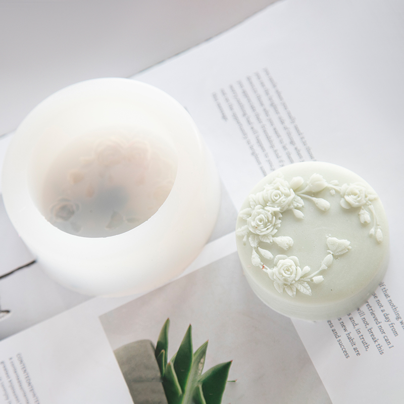 รอบรูปร่าง Rose ดอกไม้สบู่แฮนด - Soap Making Scents บทวิจารณ์และราคา