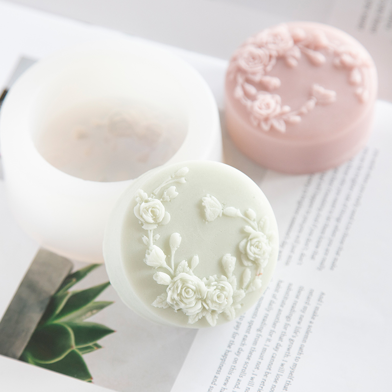 รอบรูปร่าง Rose ดอกไม้สบู่แฮนด - Soap Making Scents บทวิจารณ์และราคา