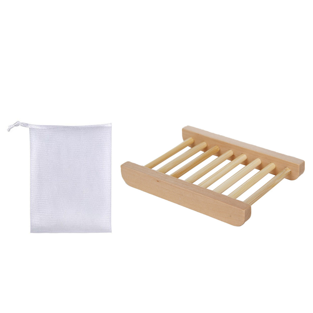 ชุด 1 ชิ้น: ที่วางสบู่ไม้ธรรมช - Soap Making Fragrance บทวิจารณ์และราคา