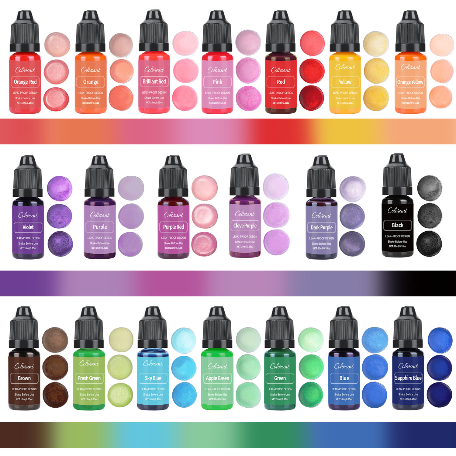 สีย้อมเทียนเหลวสำหรับทำเทียนขี - Soap Making Dye บทวิจารณ์และราคา
