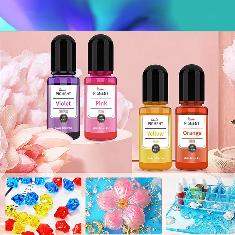 สีผสมเรซิ่นอีพ็อกซี่ชนิดน้ำ 10 - Soap Making Dye บทวิจารณ์และราคา