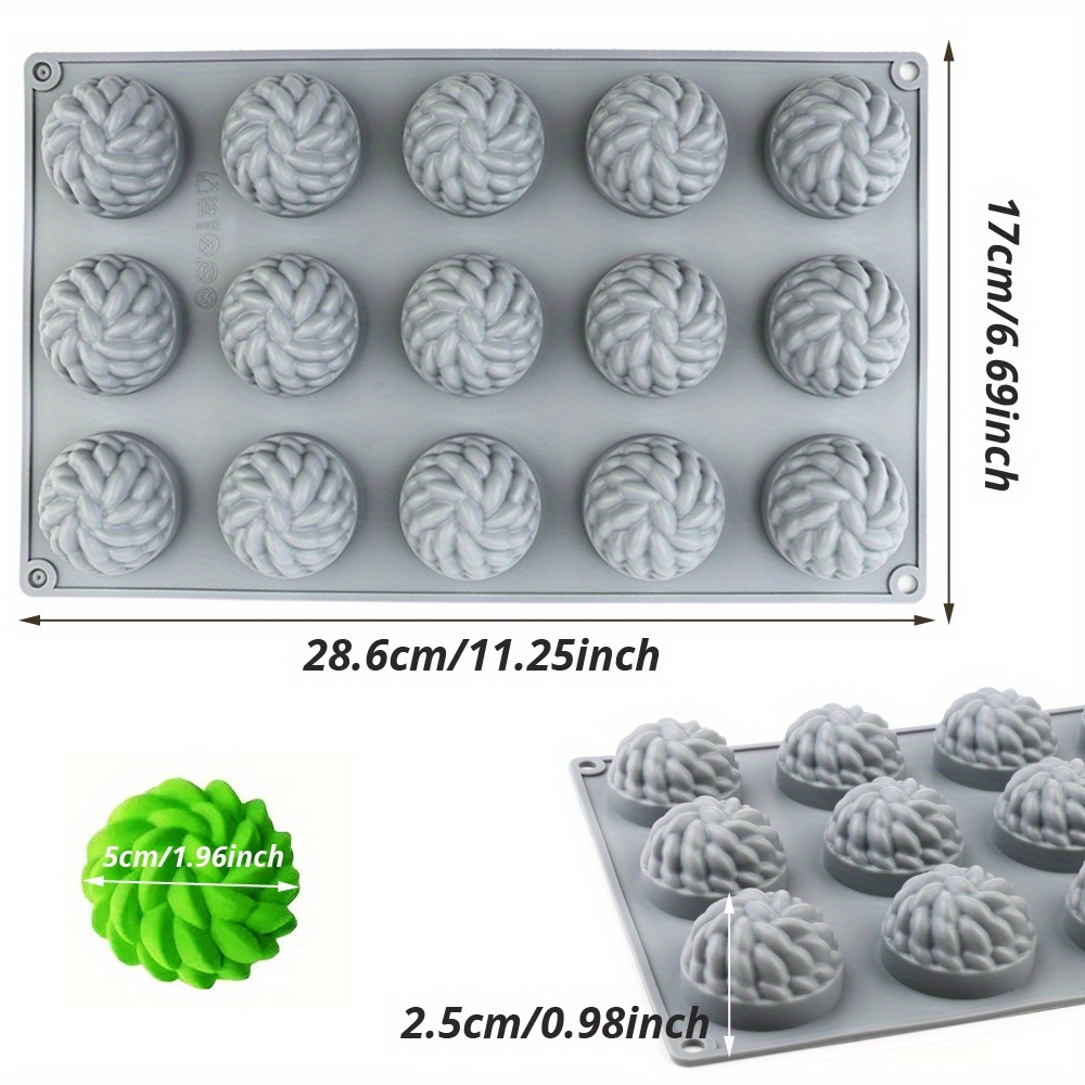 แม่พิมพ์เค้กซานตาอานา ฟลอรัล - - Soap Making Recipes บทวิจารณ์และราคา