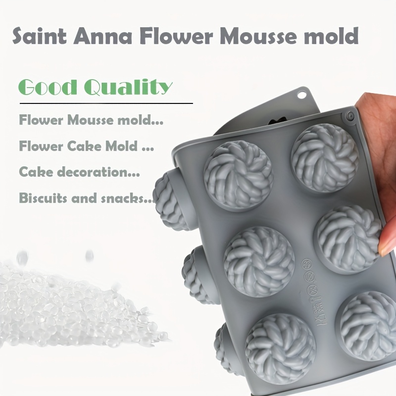 แม่พิมพ์เค้กซานตาอานา ฟลอรัล - - Soap Making Recipes บทวิจารณ์และราคา
