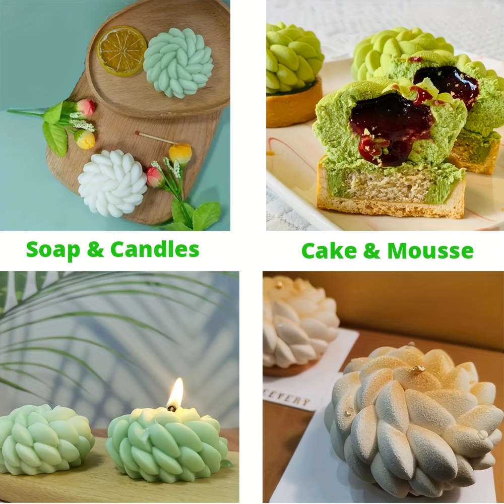 แม่พิมพ์เค้กซานตาอานา ฟลอรัล - - Soap Making Recipes บทวิจารณ์และราคา