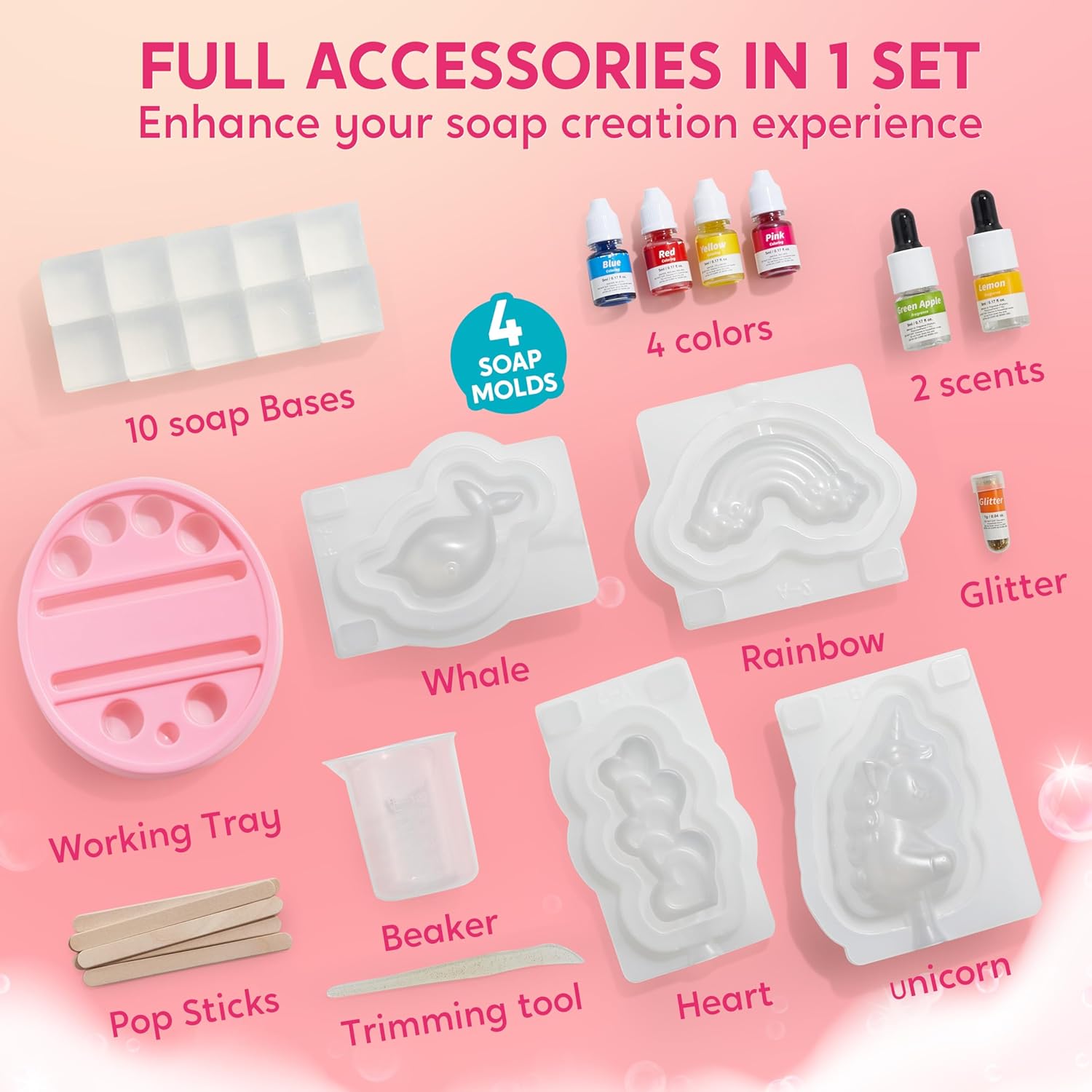 ชุดทำสบู่ยูนิคอร์น JOYFY งานฝี - Soap Making Fragrance บทวิจารณ์และราคา