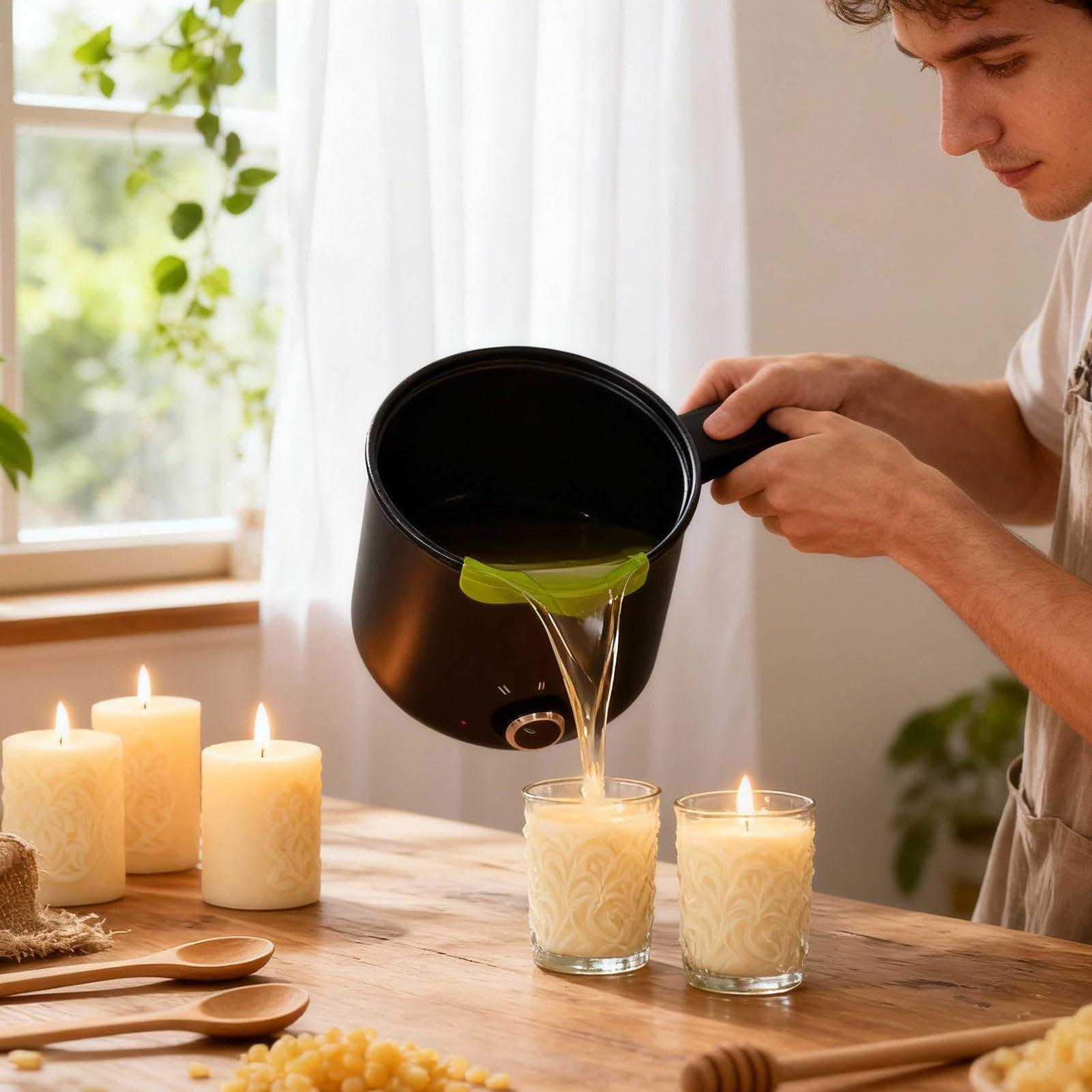 หม้อหลอมเทียน 1.5 ลิตร ขนาดใหญ - Soap Making Fragrance บทวิจารณ์และราคา