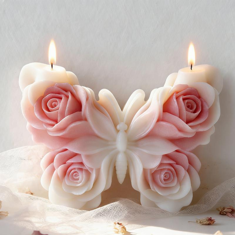 แม่พิมพ์ซิลิโคนรูปผีเสื้อกุหลา - Soap Making Fragrance บทวิจารณ์และราคา