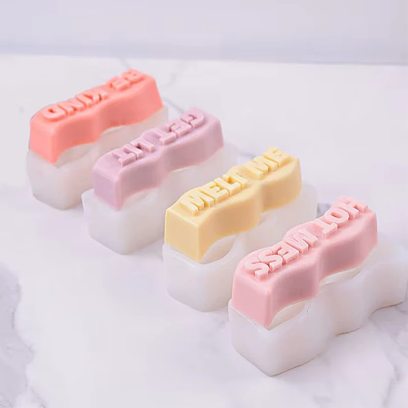 Wave Letter สโลแกนเทียนแม่พิมพ - Soap Making Recipes บทวิจารณ์และราคา
