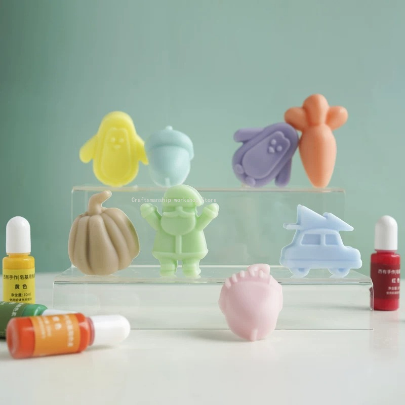 สีผสมสบู่ทำมือ 10 สี 10 มล. สำ - Soap Making Dye บทวิจารณ์และราคา