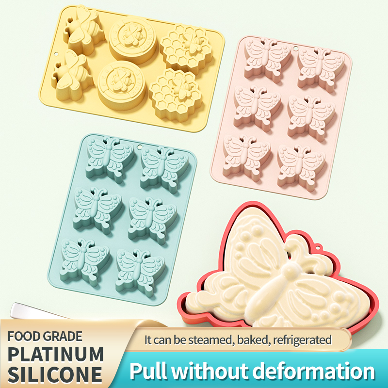 6 หลุม 3D แมลงผีเสื้อซิลิโคนเค - Soap Making Recipes บทวิจารณ์และราคา